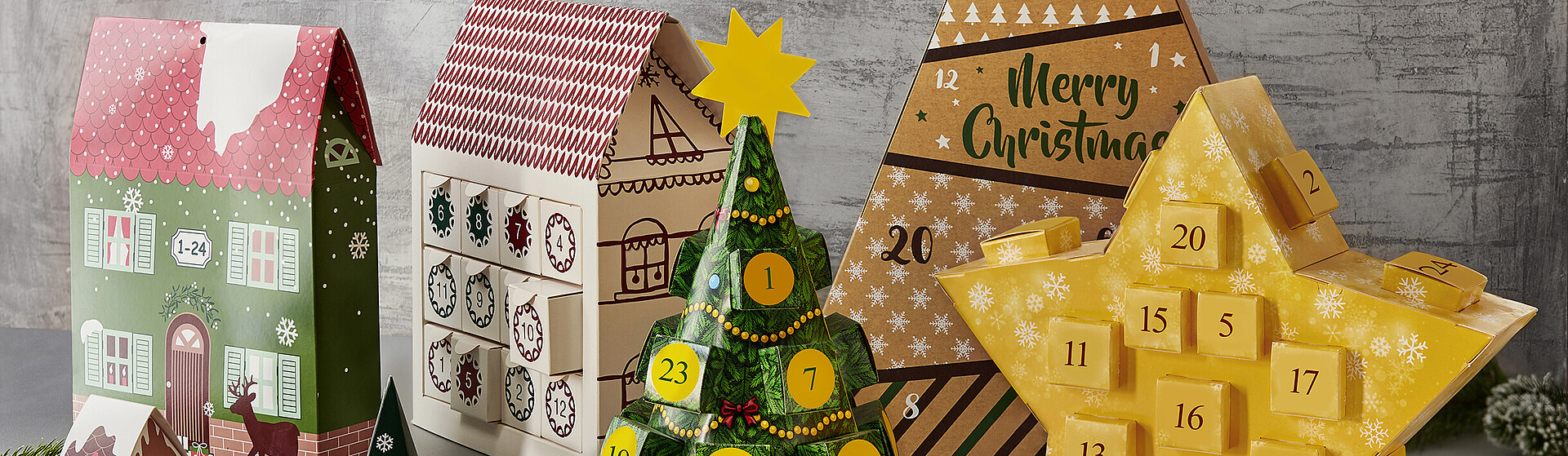 Gefertigte Adventskalender von Karl Knauer 