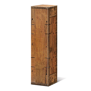 Weinpräsentkarton Holzkiste Rustikal