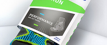 Wickelverpackung für Bauerfeind