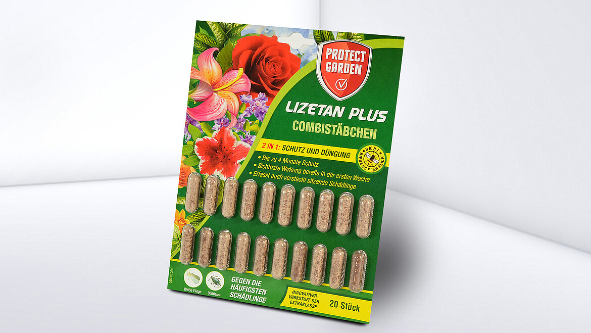 Blisterkarte für Düngestäbchen