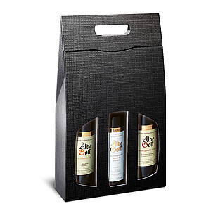 Tragekarton Struktura VITA Schwarz