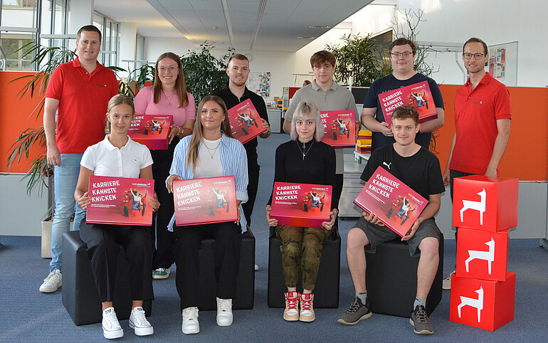 Neue Azubis 2024 bei Karl Knauer