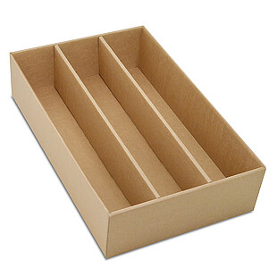 Geschenkkassetten-Unterteil PURE line Natur