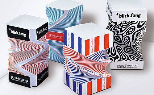Notiz-Skulpturen