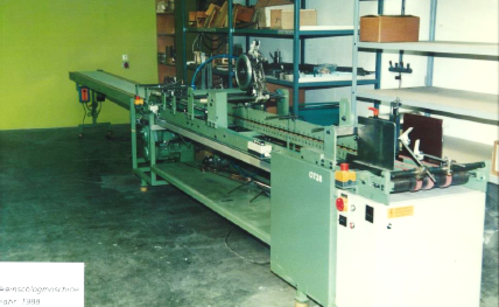 Erste Anlage aus dem hauseigenen Maschinenbau