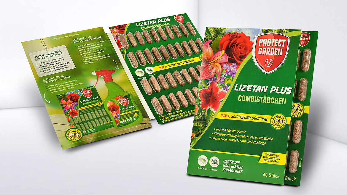 Klappblister für Düngestäbchen