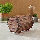 Bag-in-Fässle, Bag-in-Box in Fassoptik, wirkt realtitätsgetreu mit einem doppelten Fußständer, 3-Liter-Fass für Getränke jeglicher Art von Karl Knauer