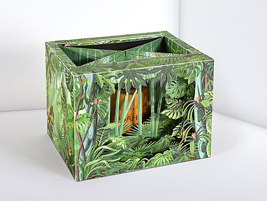 Diorama-Präsentationsbox von ASAHEGO