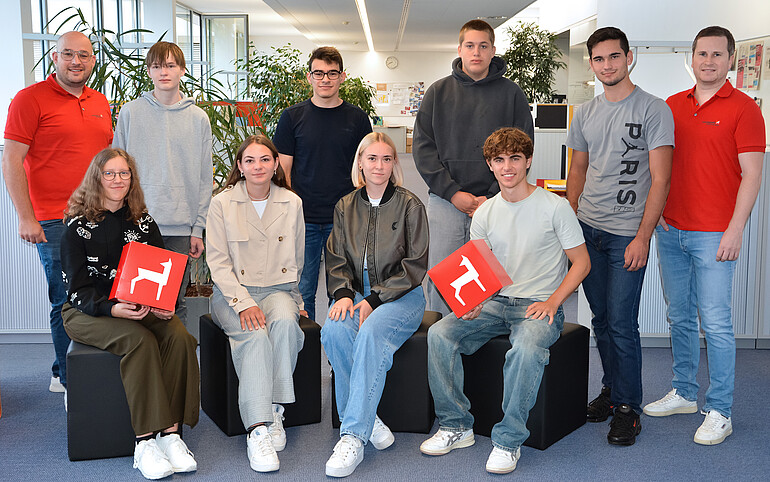 Neue Auszubildende 2025 bei Karl Knauer