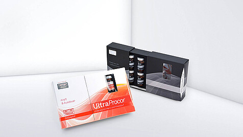 Schiebeverpackung mit kleinen Fläschchen von Vermonde