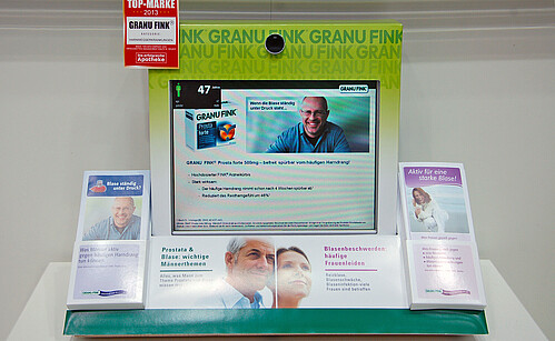 Display mit Alters- und Geschlechtserkennung